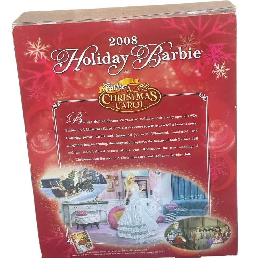 2008‎ Holiday Barbie Collector L9643 Celebrating 20 Years Of Holidays Vintage